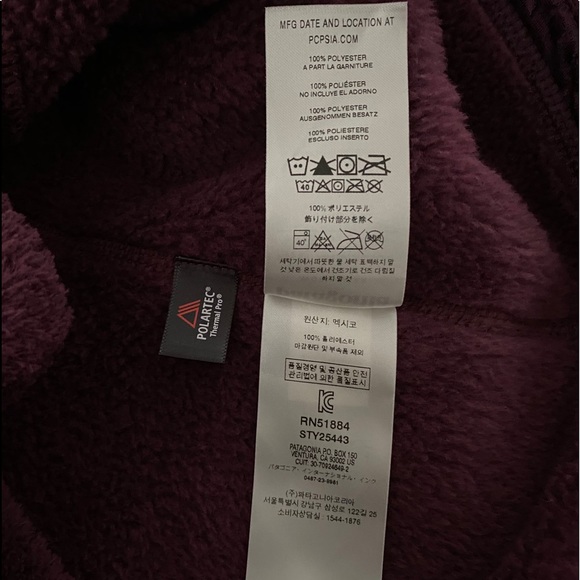 Patagonia Women's Re-Tool Snap-T® Fleece Pullover Size S - Picture 11 of 12